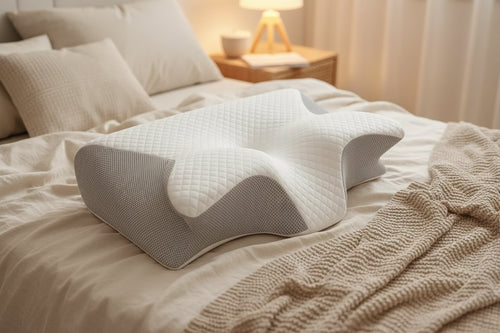 Oreiller ergonomique anti-ronflement