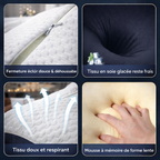 Oreiller papillon anti-ronflement Prestige